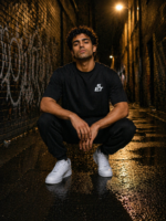 SET Alpha Series | Black Tee