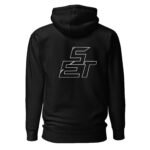 SET Alpha | Black Hoodie - Image 2
