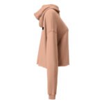SET Alpha Nude Camel Women’s Cropped Hoodie - Image 4