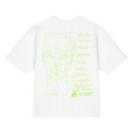 SET SPECIMEN 01, FLUORESCENT GREEN Oversized cotton t-shirt - Image 2